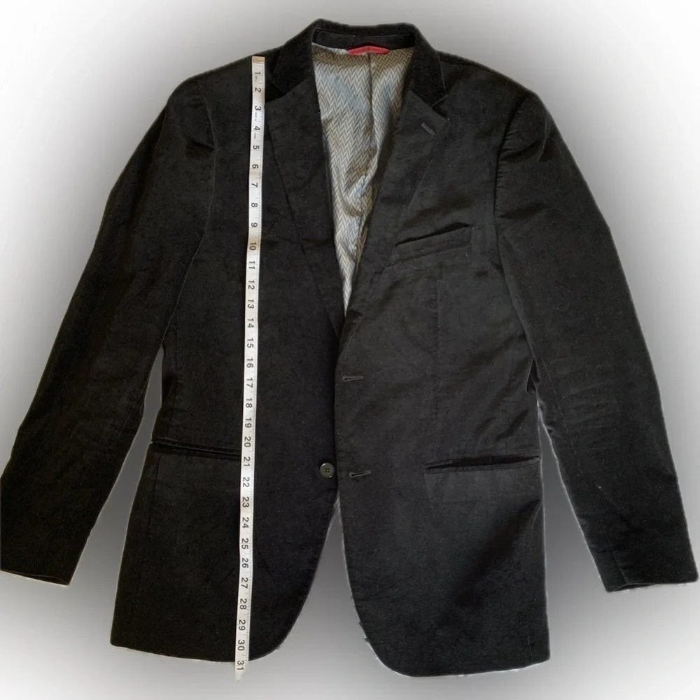 Men’s Alfani Velvet Blazer size 40L - Picture 3 of 10
